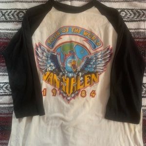 Van Halen 1984 Tour of the World Concert Tee